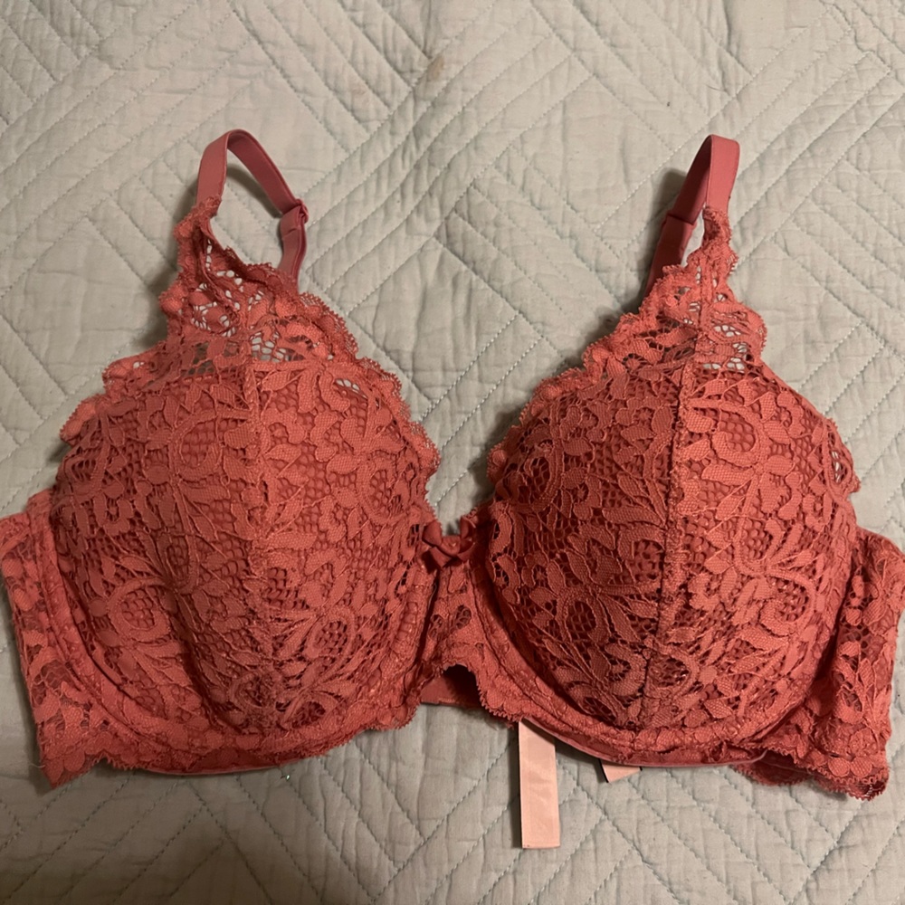 Victoria Secret Pink Lace Bra 38C